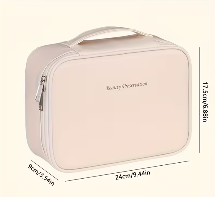 Avrelo® Luxury Travel Cosmetic Bag & Makeup Organizer