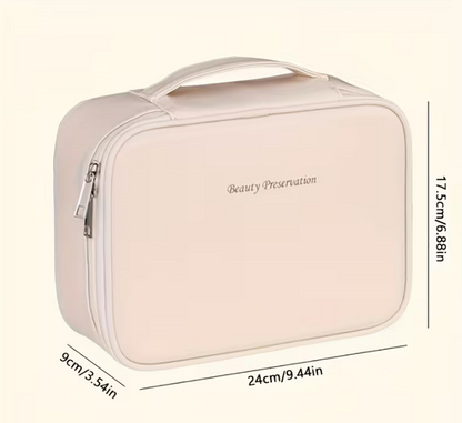 Avrelo® Luxury Travel Cosmetic Bag & Makeup Organizer